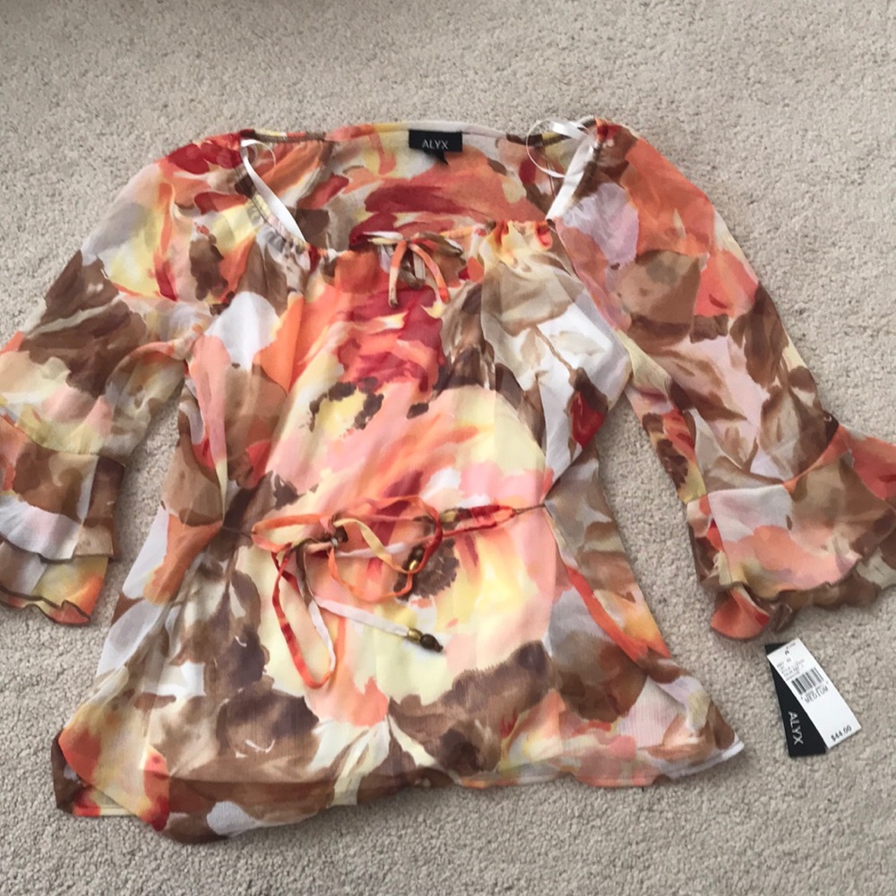 Cute Flowy Floral Blouse